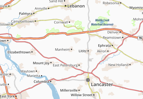 Manheim Map