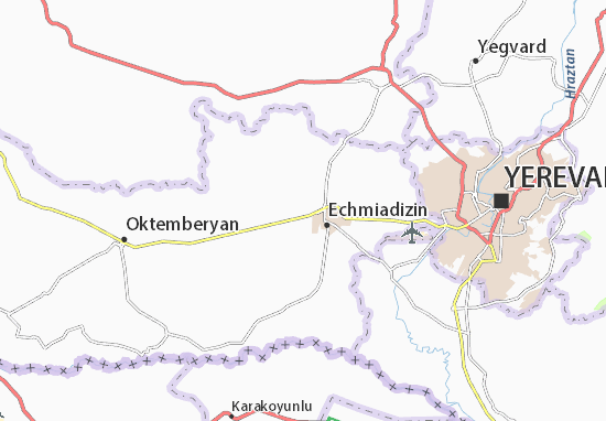 Karte Stadtplan Mugan