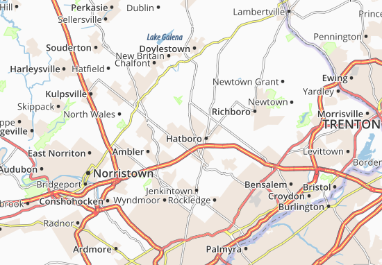 Mapas-Planos Horsham