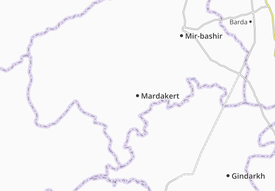 Karte Stadtplan Mardakert