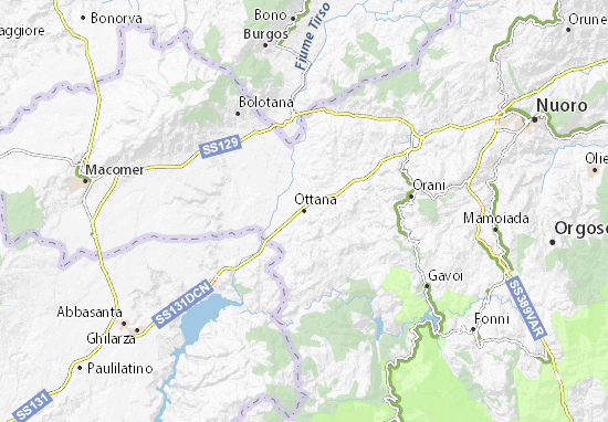 Ottana Map