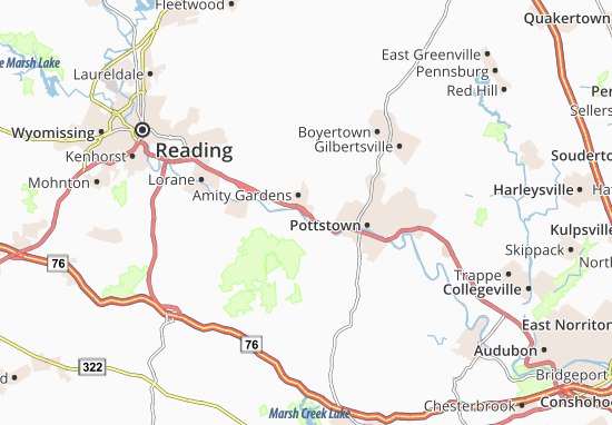 Douglassville Map