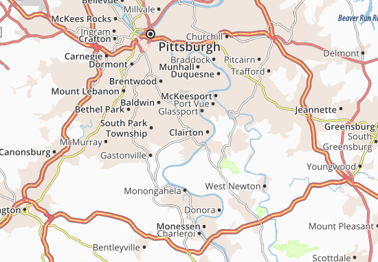 Jefferson Hills Map
