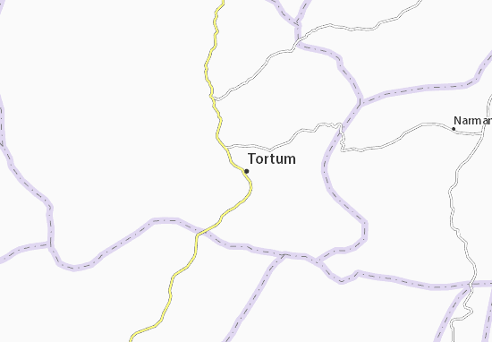 Karte Stadtplan Tortum