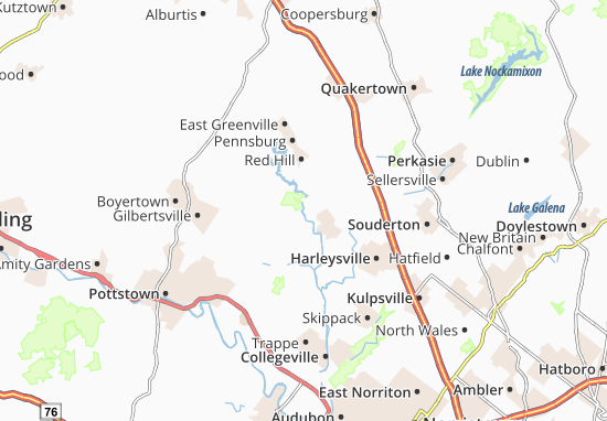 Perkiomenville Map