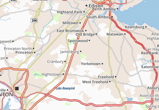 Mapa Whittingham
