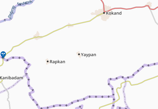 Karte Stadtplan Yaypan