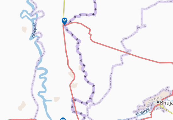 Karte Stadtplan Obburdon