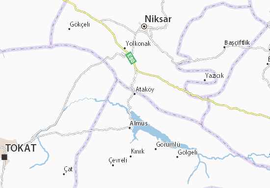 Kaart Plattegrond Ataköy