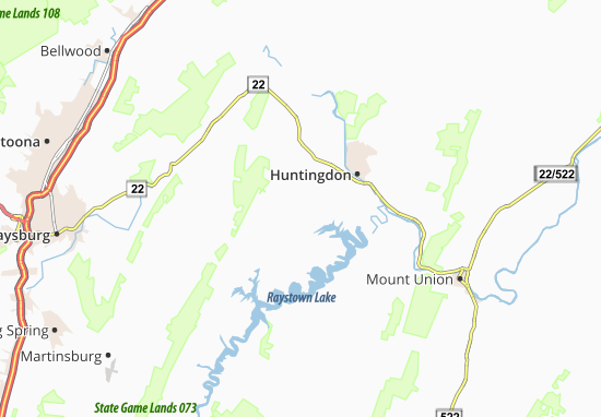 Kaart Plattegrond McConnellstown