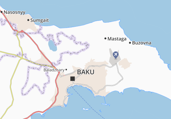 Kaart Plattegrond Balakhany