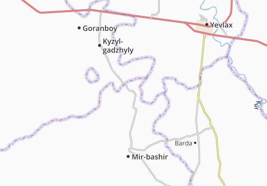 Kaart Plattegrond Sarov