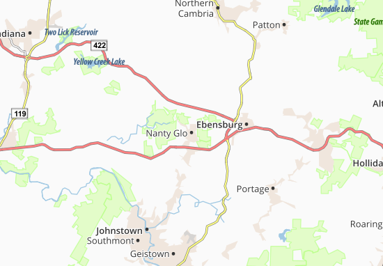 Mapa Nanty Glo