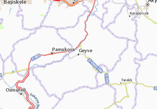 Geyve Map