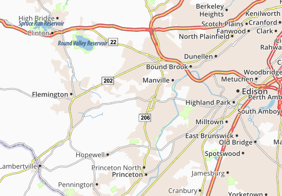 Mapa Hillsborough