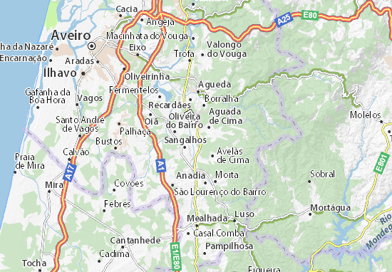 Aguada de Baixo Map