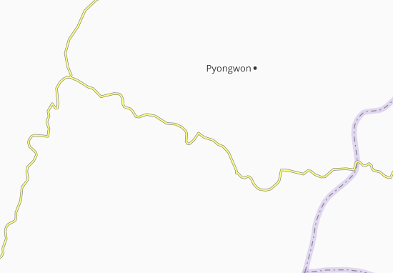 Kaart Plattegrond Pyongnamjin