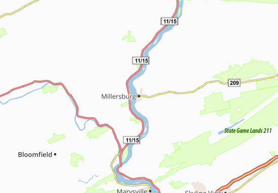 Mappe-Piantine Millersburg