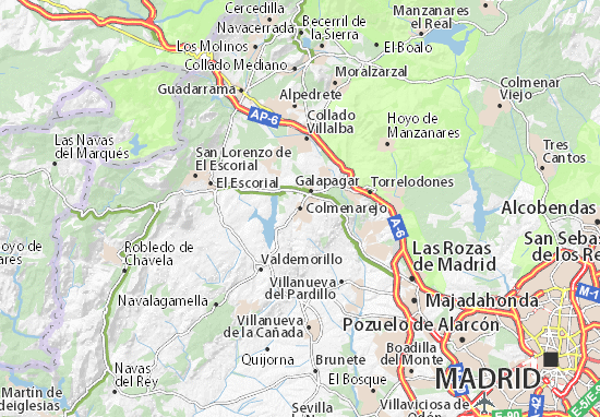 Colmenarejo Map