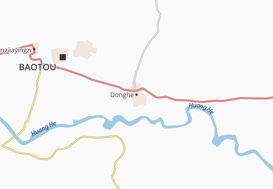 Mapa Donghe