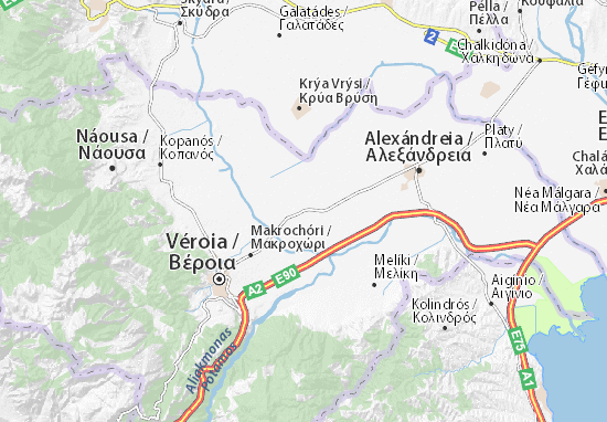 Stavrós Map