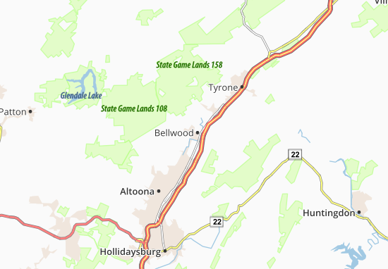 Mapa Bellwood
