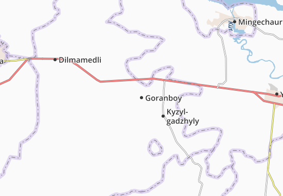 Karte Stadtplan Goranboy