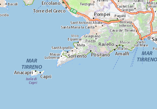 San Pietro Map