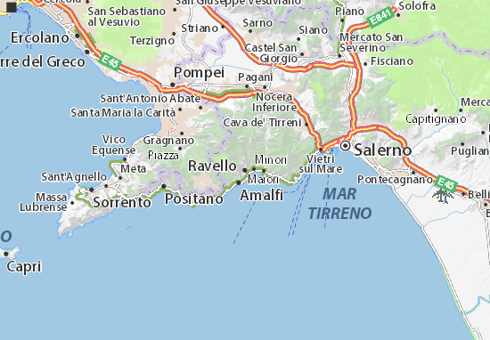 Ravello Map