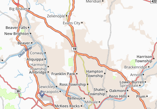Warrendale Map