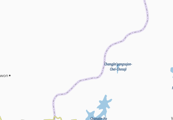 Mapa Changpyong-Ni