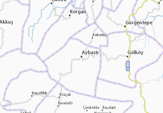 Aybastı Map