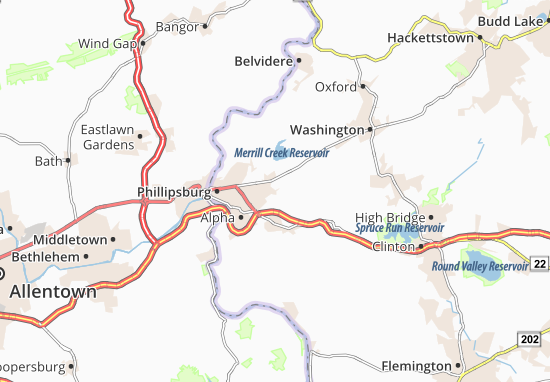 Stewartsville Map