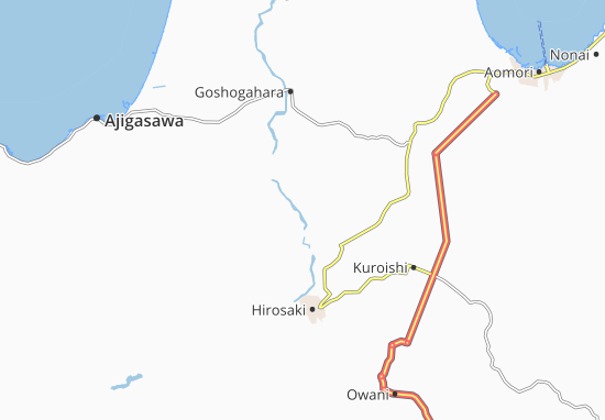 Mapa Itavanagi