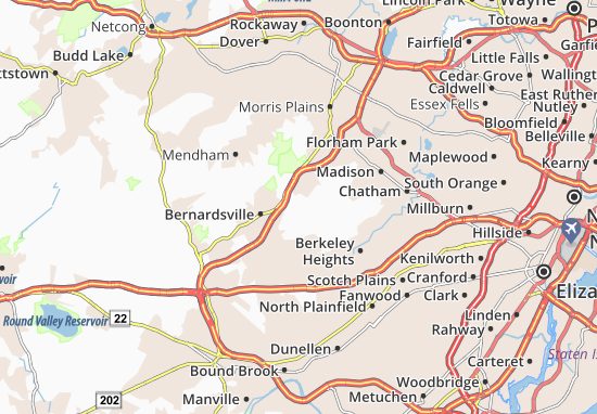 Karte Stadtplan Logansville