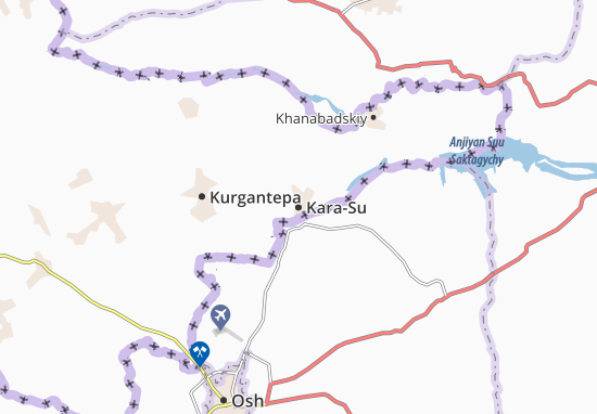 Kara-Su Map