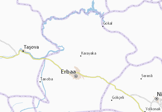 Mapa Karayaka