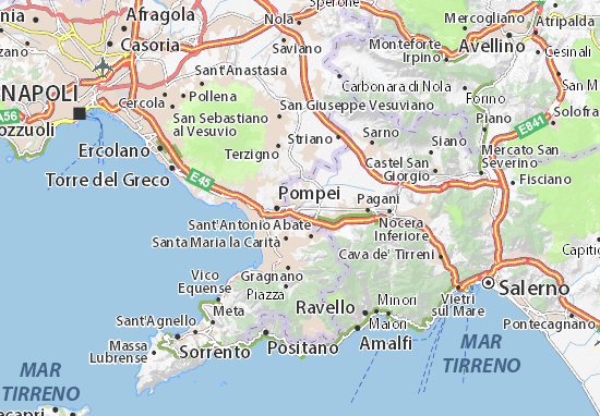 Scafati Map