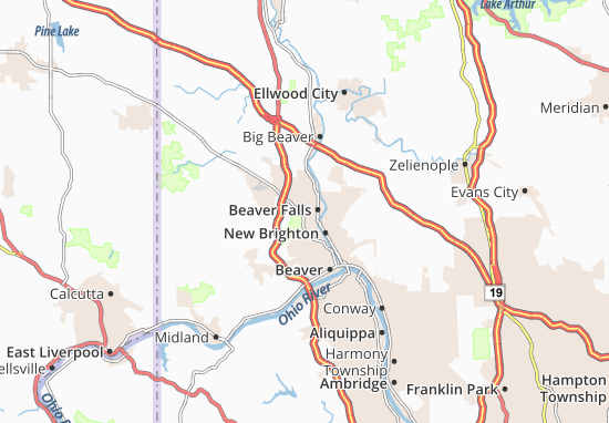 Mappe-Piantine Patterson Township