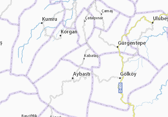Kaart Plattegrond Kabataş