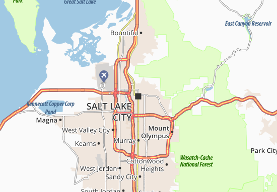 Salt Lake City Map