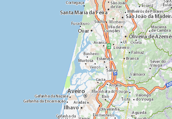 Karte Stadtplan São Simão