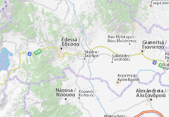 Skýdra Map