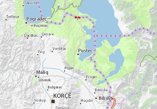Pustec Map
