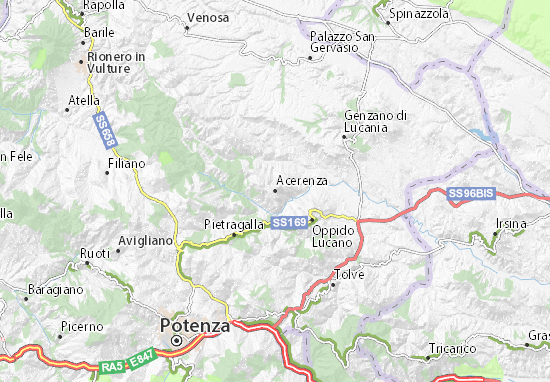 Acerenza Map