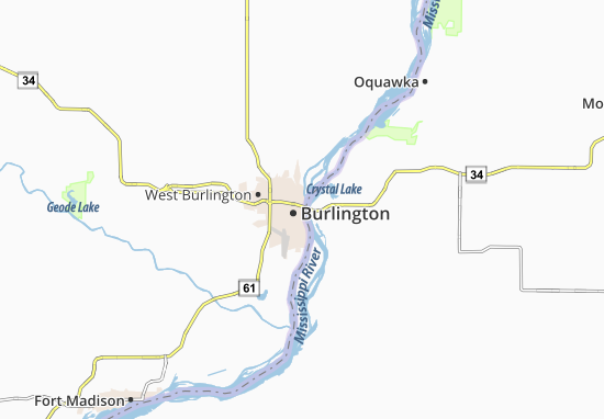 Carte-Plan Burlington