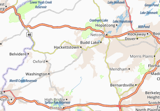 Beattystown Map