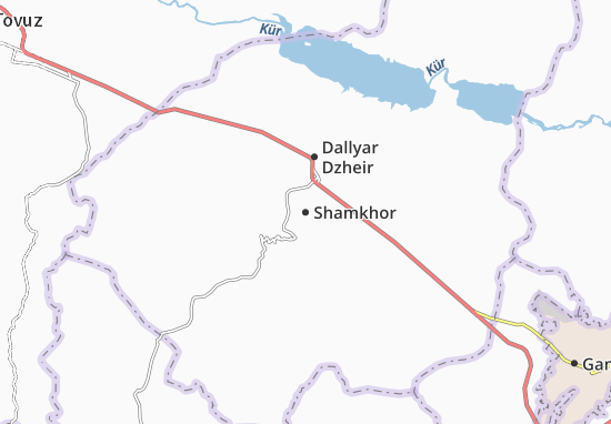 Karte Stadtplan Shamkhor
