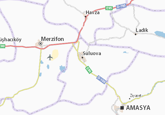 Karte Stadtplan Suluova