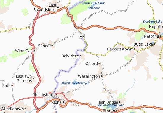 Belvidere Map